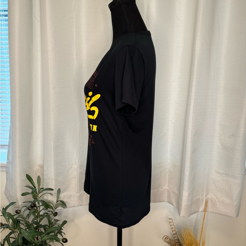 ASU Sun Devils Campus T Shirt Black Medium - Picture 5 of 6